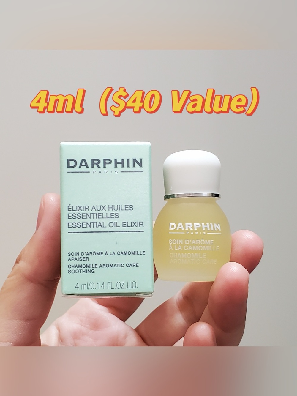 Darphin Chamomile Essential Oil Elixir - 4ml Mini Size
